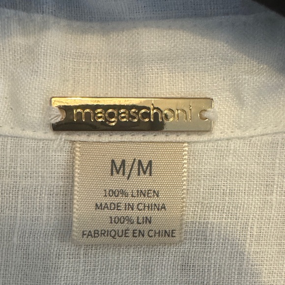 Magaschoni white Button-Down Shirt - Picture 3 of 6